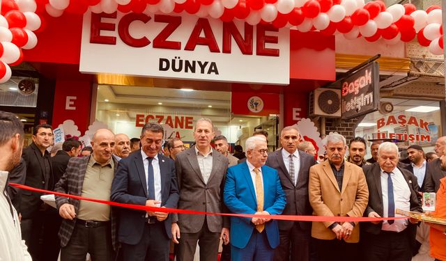 Dünya Eczanesi Siirt’te Hizmete Açıldı