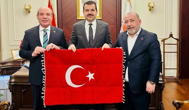 Hemşehrimiz Seyithan Solmaz’dan Adalet Bakan Yardımcısı Mehmet Yılmaz’a Ziyaret