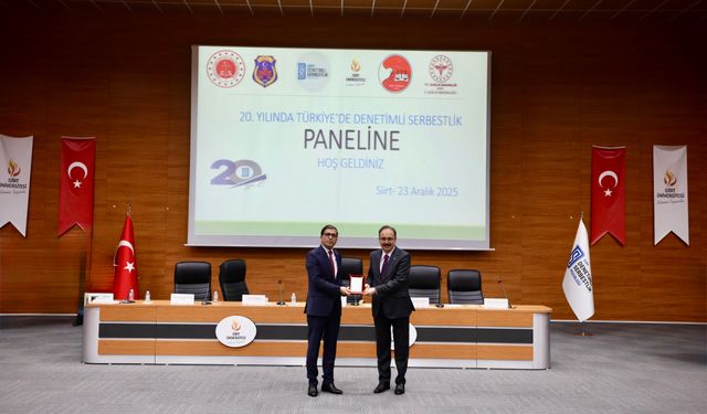 Siirt’te “20. Yılında Türkiye’de Denetimli Serbestlik” Paneli Düzenlendi