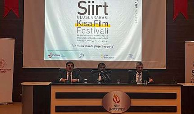 Siirt 8. Uluslararası Kısa Film Festivali Başladı