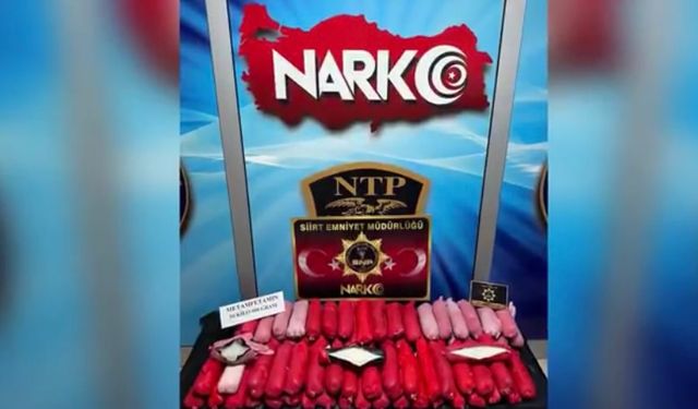 Siirt’te Hayvanların Karın Boşluğuna Gizlenmiş 54,6 Kilo Metamfetamin Ele Geçirildi