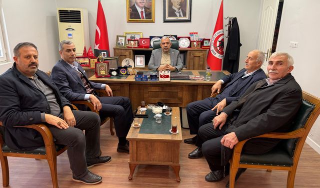 MHP Siirt İl Teşkilatından Şehit ve Gazi Derneklerine Anlamlı Ziyaret