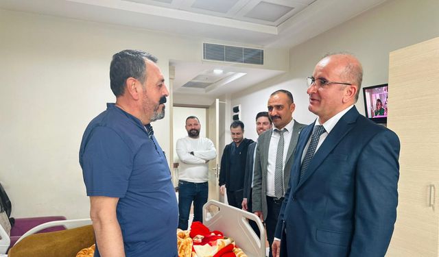 Başhekim Prof. Dr. Servet Yolbaş’tan Hasta Ziyareti