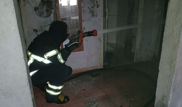 Siirt'te Ev Yangını! İtfaiyeden Zamanında Müdahale