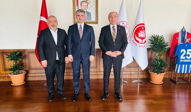 Abbas Gündüz ve Seyithan Solmaz’dan Bakan Yardımcısı Tarıkdaroğlu’na Ziyaret