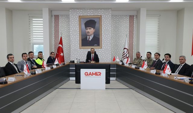 Vali Kızılkaya 2026 Ocak Ayı Güvenlik ve Asayiş Verilerini Değerlendirdi