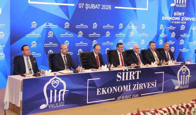 Cumhurbaşkanı Yardımcısı Cevdet Yılmaz: Siirt, Türkiye Yüzyılı’nda Güçlü Bir Kalkınma Merkezi Olacak