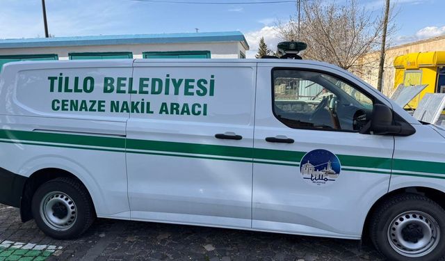 İş İnsanı Sabri Gül’den Tillo Belediyesi’ne Cenaze Aracı Desteği