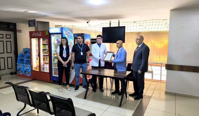 Özel Siirt Hayat Hastanesi’ne SGK’dan Başarı Plaketi