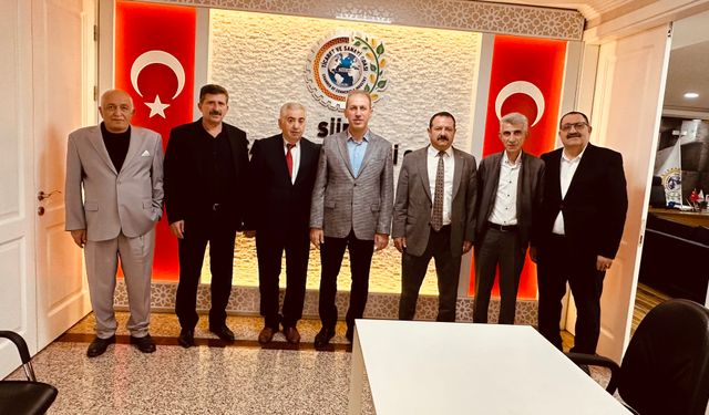 Yalova ve Bursa  Dernek Başkanlarından Siirt TSO’ya Ziyaret