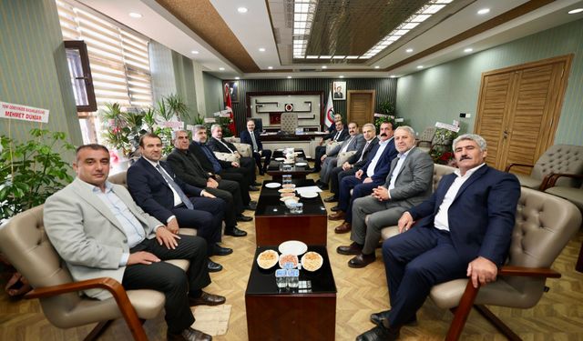 Vali Kızılkaya’dan Hasan Carlık’a Tebrik Ziyareti