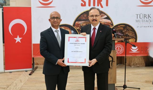 Zivzik Narı, Siirt’in 14. Coğrafi İşaretli Ürünü Oldu
