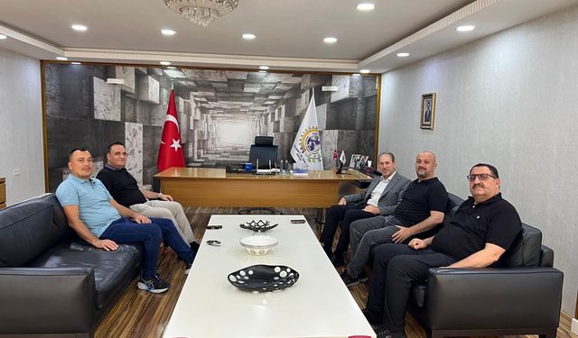 Bisiklet Federasyonu Genel Sekreteri Fırat’tan Siirt TSO’ya Ziyaret