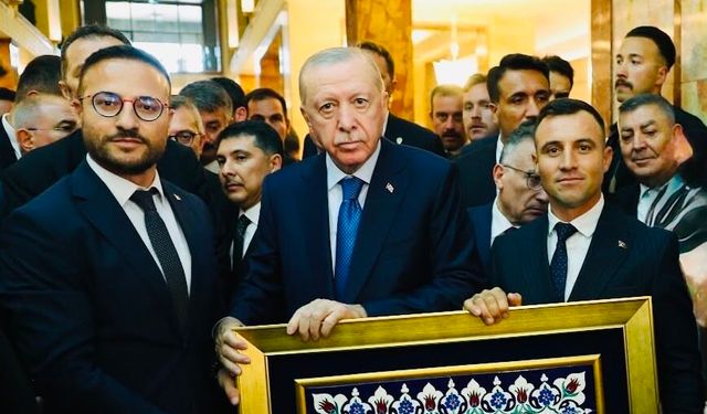 Siirtli Öğretmen Uğur Tutcan’dan Cumhurbaşkanı Erdoğan’a Özel Tablo