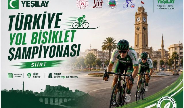 Türkiye Yol Bisikleti Şampiyonası'nda Gözler Siirt'e Çevrildi