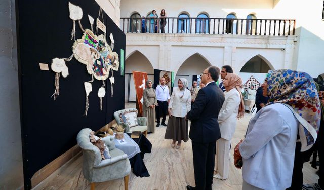 Siirt’te “Atıktan Sanata, Sanatla Geleneğe” Temalı İleri Dönüşüm Sergisi Açıldı