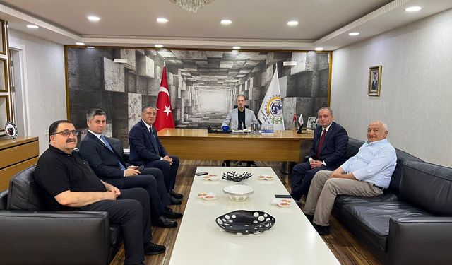 VakıfBank Van Bölge Müdürü Sinan Öcal’dan Siirt TSO’ya Ziyaret