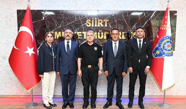 EMŞAV Genel Başkanı Yılmaz’dan İl Emniyet Müdürü Özdemir’e Hayırlı Olsun Ziyareti