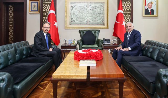 Diyarbakır Valisi Zorluoğlu’ndan Vali Kızılkaya’ya Taziye Ziyareti