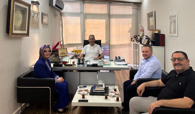 Aile ve Sosyal Hizmetler İl Müdürü Sabri Sidar’dan Siirt TSO’ya Ziyaret