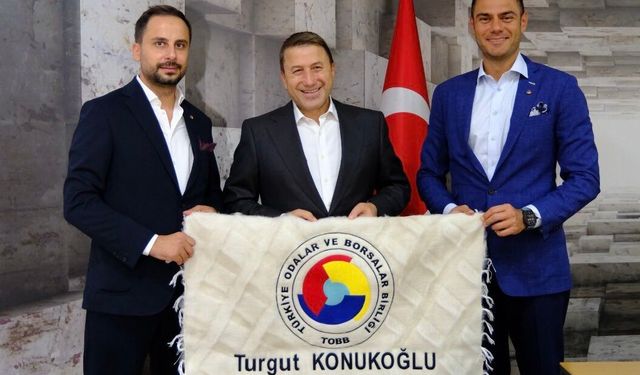 Konukoğlu ve Bölge Başkanlarından STSO Başkanı Güven Kuzu’ya Ziyaret