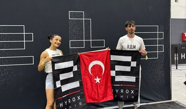 İZMİR’DEKİ ULUSLARARASI HYROX YARIŞMASINDA SİİRT’E ÇİFTE GURUR!