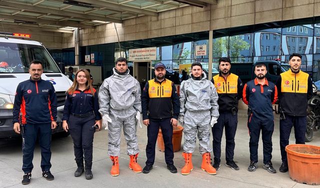 SİİRT’TE GERÇEĞİ ARATMAYAN KBRN TATBİKATI