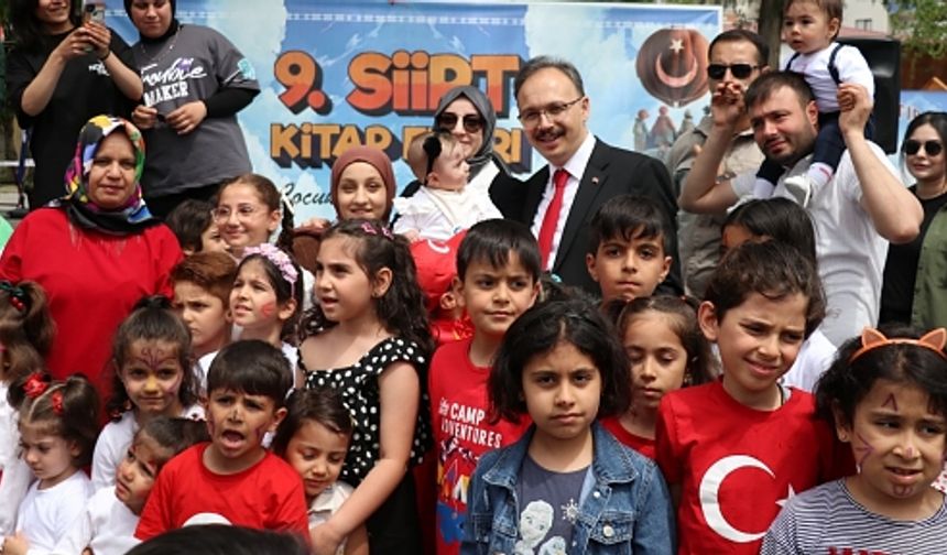 SİİRT 9. GELENEKSEL KİTAP FUARI SONA ERDİ