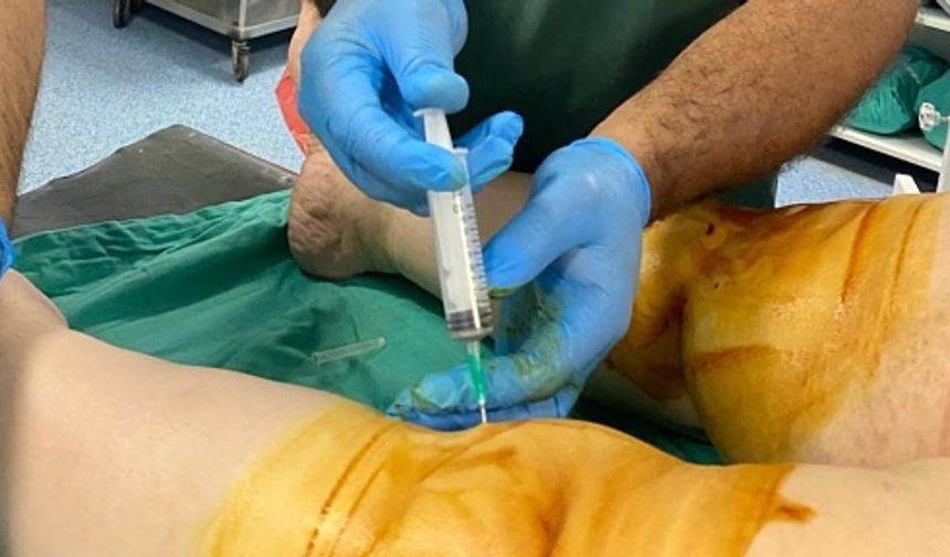 Özel Siirt Hayat Hastanesinde Diz Kireçlenmesine Ameliyatsız Yöntem