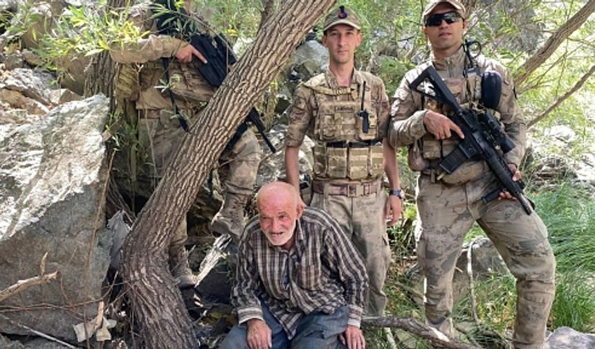 Siirt’te Kayıp Şahıs Jandarma İnsansız Hava Aracı (JİHA) ile Bulundu!