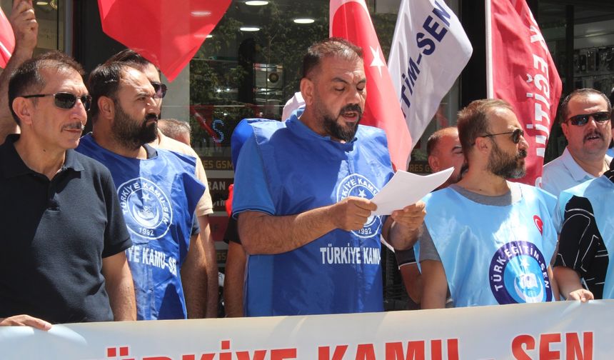 Siirt’te Kamu-Sen’den Toplu Sözleşme Teklifine Tepki: “Bu Teklifi Reddediyoruz!”