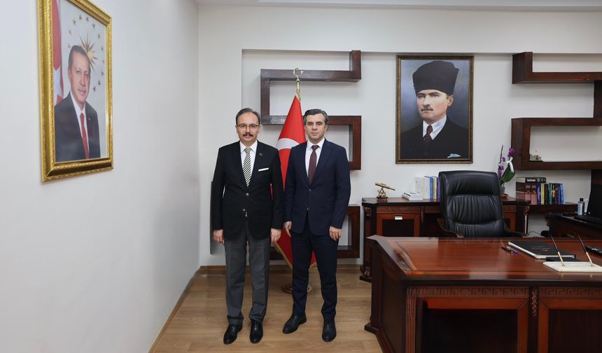 Vali Kızılkaya’dan Tillo Kaymakamı Çanakcıoğlu’na Hayırlı Olsun Ziyareti