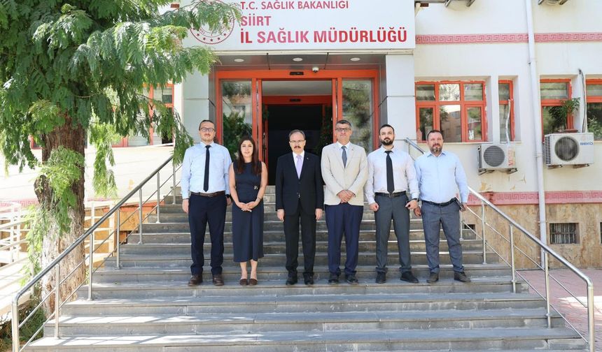 Vali Kızılkaya’dan İl Sağlık Müdürü Hacıoğlu’na Hayırlı Olsun Ziyareti