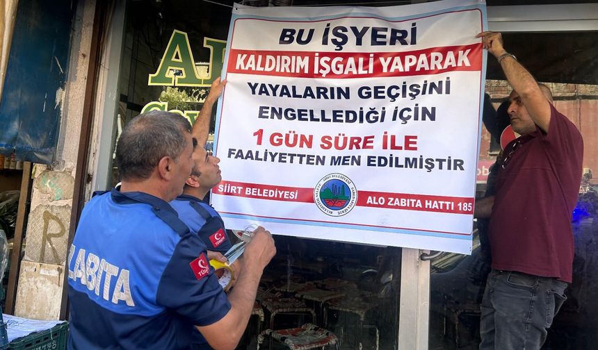 Siirt’te 290 İş Yeri Denetlendi: 2 İşletmeye Kapama Cezası