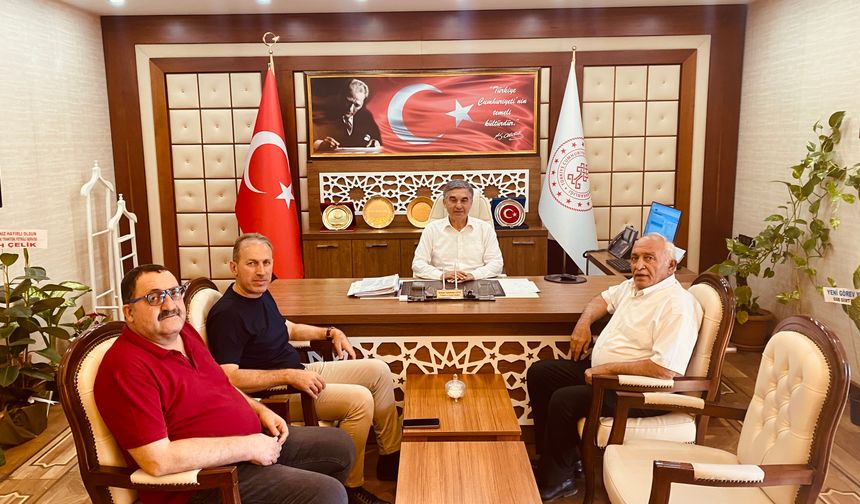 SİİRT TSO’DAN İL KÜLTÜR VE TURİZM MÜDÜRÜ GENÇ’E HAYIRLI OLSUN ZİYARETİ