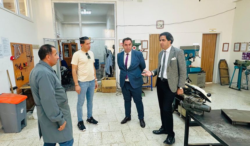 İl Milli Eğitim Müdürü İlhan Saz’dan İki Okula Ziyaret