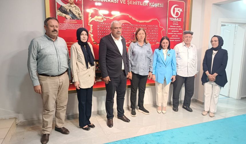 İçişleri Bakan Müşaviri Hatice Atan’dan Siirt Şehit ve Gazi Aileleri Federasyonuna Ziyaret