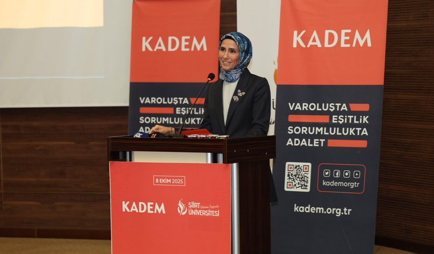 KADEM’den Siirt’te Kadın Odaklı Toplumsal Değişim Paneli
