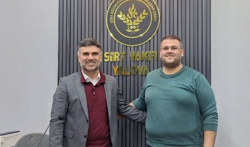Yalova Siirt Vakfı Gençlik Kolları Başkanlığına Emir Alper Balık Getirildi