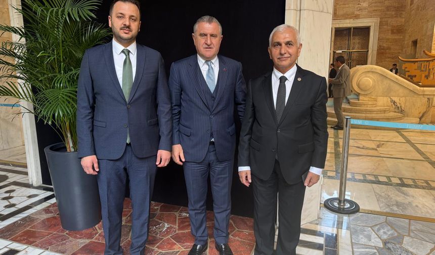 Gül ve Özturan’dan Gençlik ve Spor Bakanı Osman Aşkın Bak’a Ziyaret