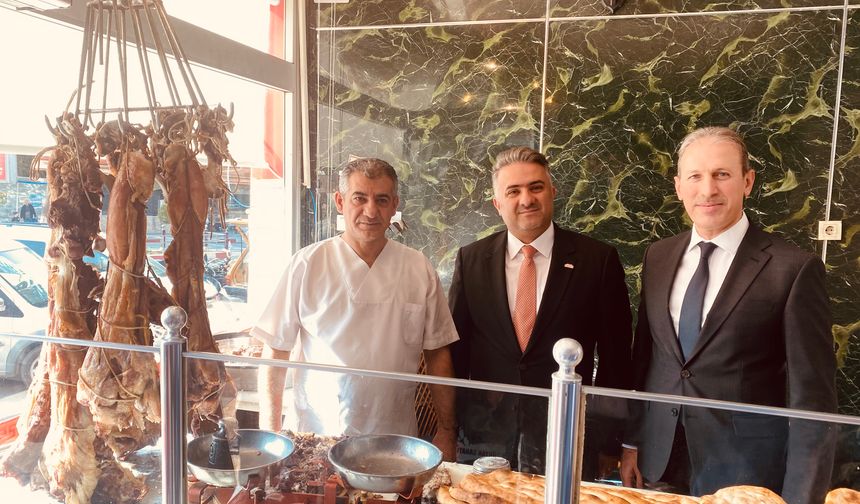 TÜRK PATENT BAŞKANI DURAK, SİİRT BÜRYANINA HAYRAN KALDI