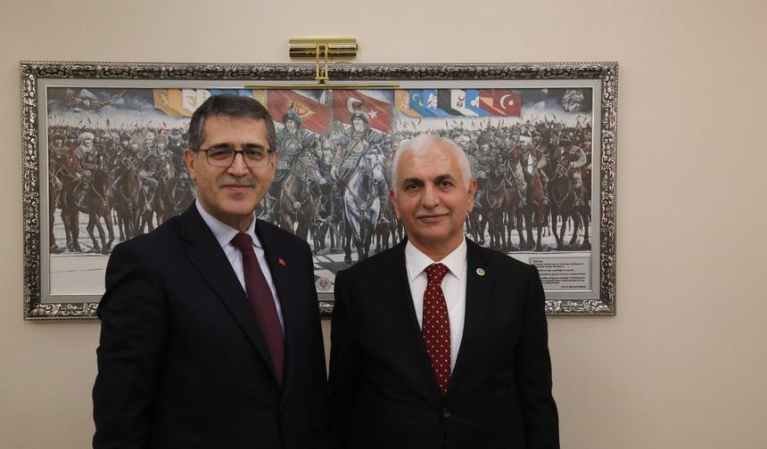 Milletvekili Mervan Gül’den Strateji ve Bütçe Başkanı Şenel’e Ziyaret