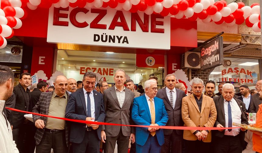 Dünya Eczanesi Siirt’te Hizmete Açıldı