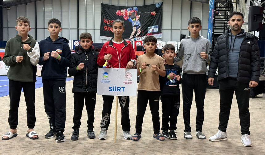 Siirtli Sporculardan Türkiye Wushu Kung Fu Şampiyonası’nda Büyük Başarı