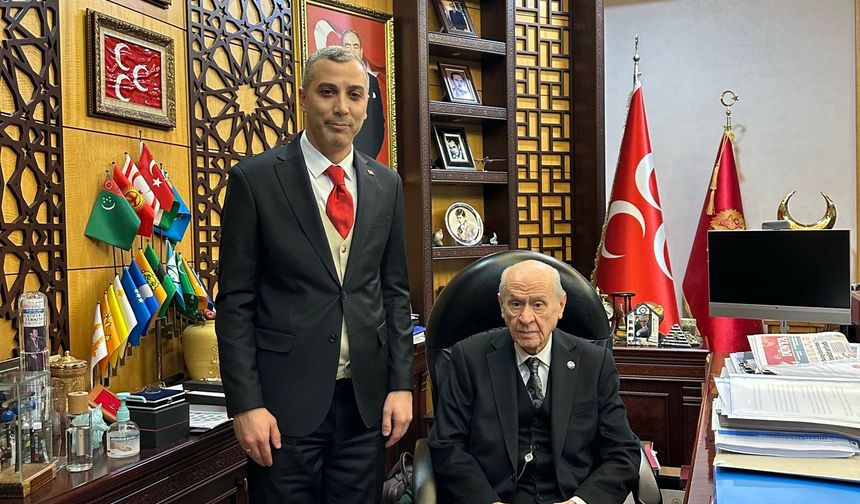 MHP Siirt İl Başkanı Tükenmez’ten Genel Başkan Devlet Bahçeli’ye Ziyaret