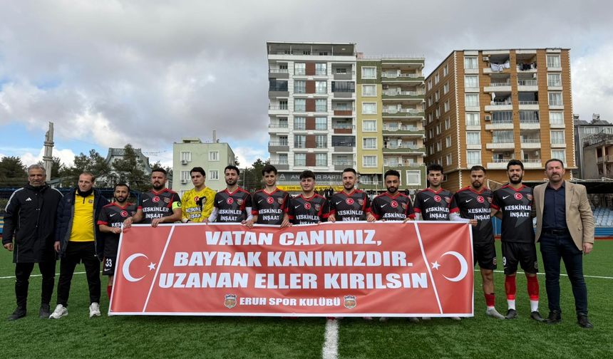 Eruh Spor Kulübü’nden Anlamlı Mesaj: Vatan ve Bayrak Vurgusu