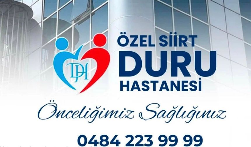 Özel Siirt Duru Hastanesi Ramazan Ayı Mesajı Yayımladı