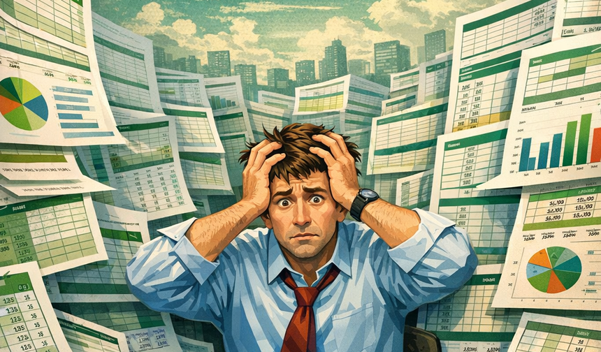 Excel Tabloları Arasında Kaybolmak: Büyüyen İşletmelerde Kontrolü Geri Kazanma Rehberi