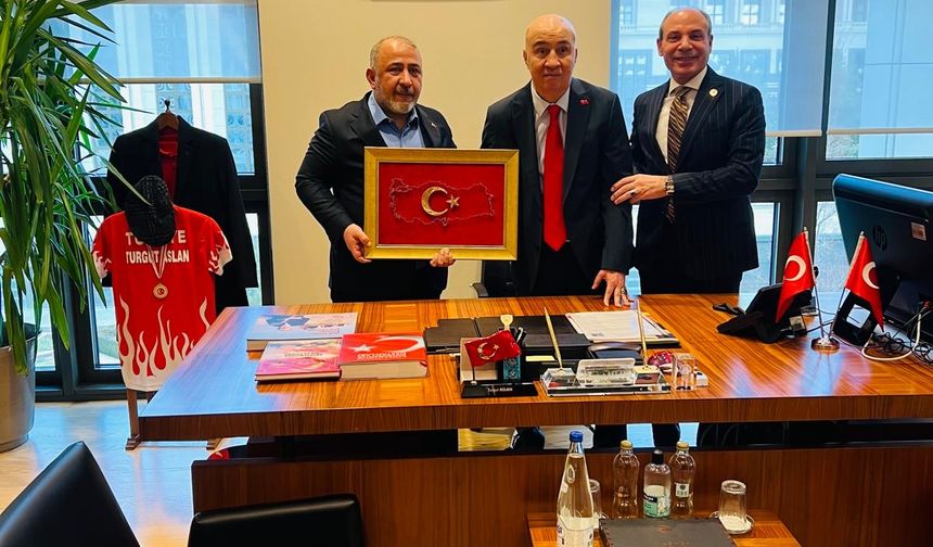 15 Temmuz Gazisi Turgut Aslan, Seyithan Solmaz’ı Külliye’de Misafir Etti