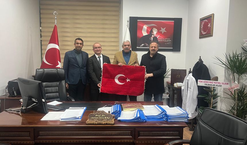 Şehit ve Gazi Ailelerinden Başhekim Yolbaş’a Hayırlı Olsun Ziyareti